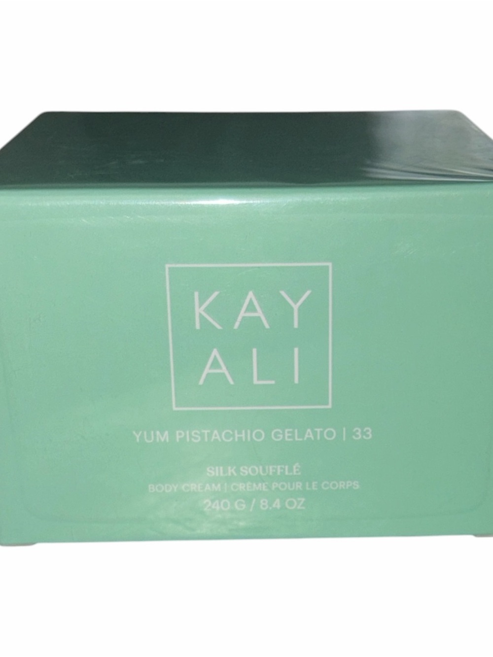Kayali Yum Pistachio Gelato Silk Soufflé Body Cream